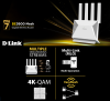 DLINK BE3600 WIFI 7 MESH ROUTER WITH TWO 2.5G PORT