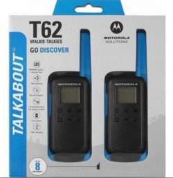 MOTOROLA T62 LICENSE FREE WALKIE TALKIE