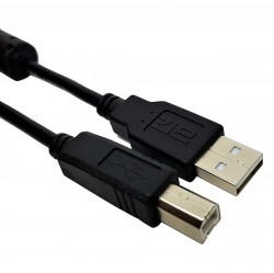 ATZ USB 2.0 A-MALE TO B-MALE PRINTER/SCANNER CABLE 5M