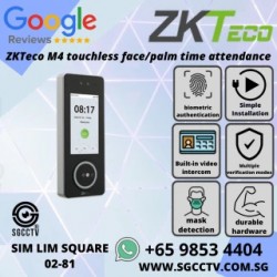 ZKTECO SpeedFace M4 Face Palm Verification Multi-Biometric T