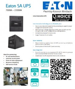 Eaton Uninterrupted POWER SUPPLY 5SC 1000i