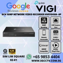 TP-LINK 8CH H.265+ NVR1108H-W NETWORK VIDEO RECORDER
