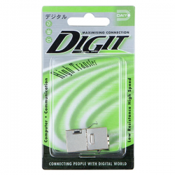 DAIYO CP2420 CAT 7 ETHERNET LAN CABLE COUPLER