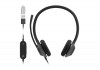 Cisco HS-W-322-C-RJ9 Headset 322 Wired Dual On-Ear Carbon Bl
