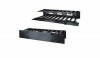 APC AR8600A Horizontal Cable Manager, 2U x 4" Deep, Single-S
