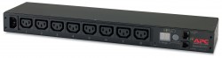 APC AP7820B Rack PDU, Metered, 1U, 12A/208V, 10A/230V, (8) C