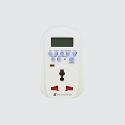 SOUNDTECH MDT-269 13A DIGITAL TIMER WITH MULTIWAY PLUG