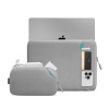 tomtoc Defender - A13 Laptop Sleeve 13.5"-14.2" - Dark Gray 