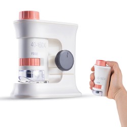 VisionKids Kyomikids II kids portable microscope pink JP1055