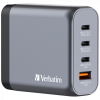 Verbatim GaN Charger 4 Port 140W USB A/C (EU/UK/US) VM32203