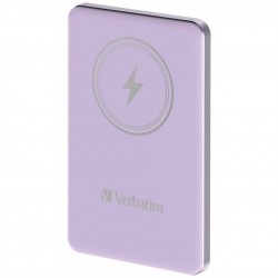 Verbatim Power Bank Magnetic Wireless Charge 5000mAh 2 x C S