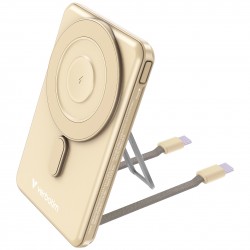 Verbatim Power Bank Magnetic Wireless Charge 5000mAh 2 x C S