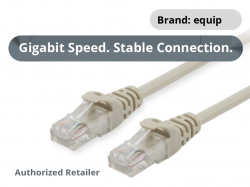 equip Cat.6 5.0m Gigabit Ethernet Patch Cable (U/UTP)
