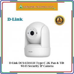 D-Link DCS-6501LH Type-C 2K Pan & Tilt Wi-Fi Security IP Cam