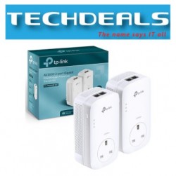 Tp-Link PA9020PKIT AV2000 2-Port GB Passthru Kit (TL-PA9020P