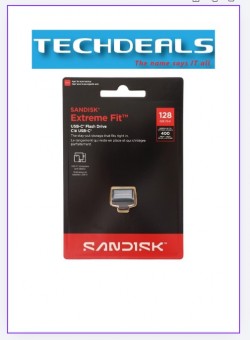 Sandisk SDCZ530-128GB Extreme Fit USB-C Black