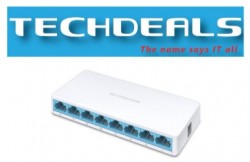 Mercusys MS108 8-Port 10/100Mbps Desktop Switch (MS108)