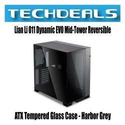 Lian Li O11 Dynamic EVO Mid-Tower Reversible TG Case Grey