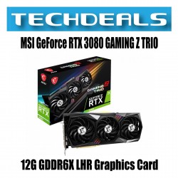 MSI GeForce RTX 3080 GAMING Z TRIO 12G GDDR6X LHR GPU