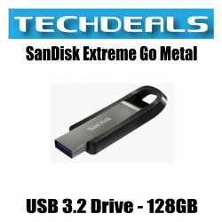 SanDisk Extreme Go Metal USB 3.2 Drive - 128GB