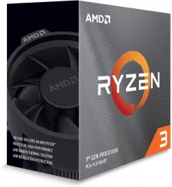 AMD RYZEN 3 3300X with Wraith Stealth Cooler
