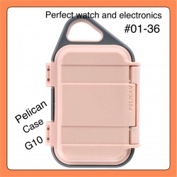Pelican Go Case G-10 Small (Pink With Grey )