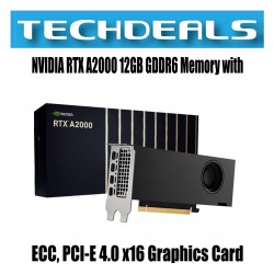 NVIDIA RTX A2000 12GB GDDR6 Memory with ECC GPU