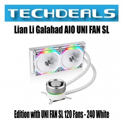 Lian Li Galahad AIO UNI FAN SL 120 Fans - 240 White