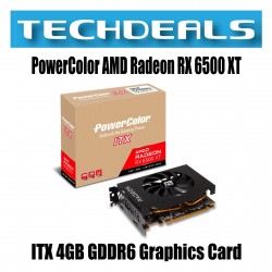 PowerColor AMD Radeon RX 6500 XT ITX 4GB GDDR6 GPU