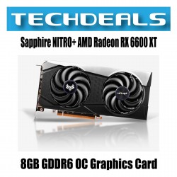 Sapphire NITRO+ AMD Radeon RX 6600 XT 8GB GDDR6 OC GPU