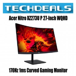 Acer Nitro XZ273U P 27-Inch WQHD 1ms Curved Gaming Monitor