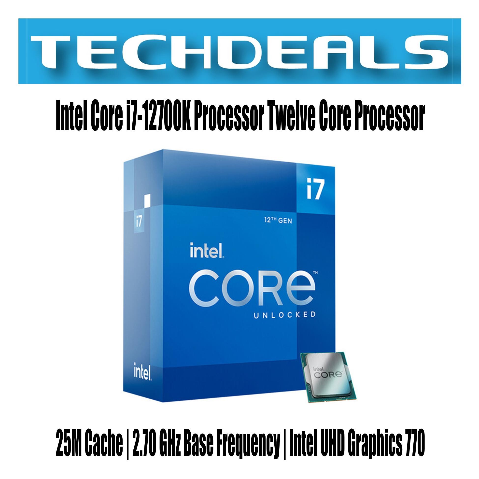 Intel Core i7-12700K Processor Twelve Core Processor