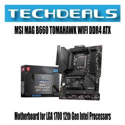 MSI MAG B660 TOMAHAWK WIFI DDR4 ATX Motherboard