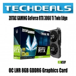 ZOTAC GAMING GeForce RTX 3060Ti Twin Edge OC LHR 8GB GDDR6