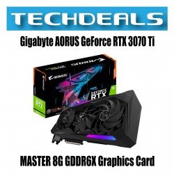 Gigabyte AORUS GeForce RTX 3070 Ti MASTER 8G GDDR6X GPU