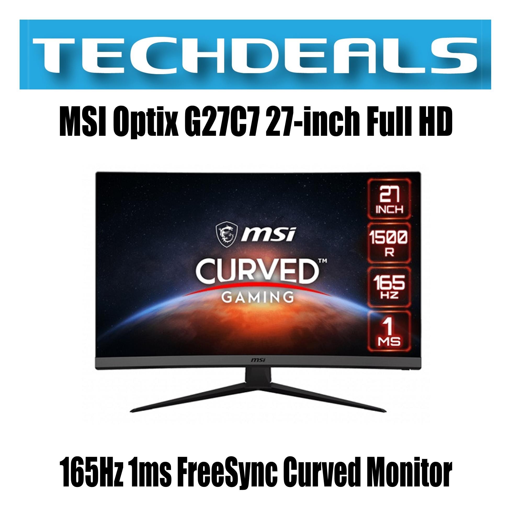 MSI Optix G27C7 27-inch Full HD Curved Monitor