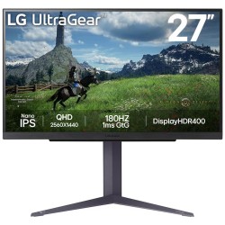 LG 27GS85Q-B QHD Nano IPS 180Hz 1ms HDR400 HAS