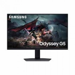 SAMSUNG 27" FLAT HEIGHT ADJUSTABLE G5 GAMING MONITOR LS27DG5
