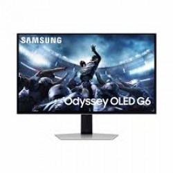 SAMSUNG 27" FLAT HEIGHT ADJUSTABLE OLED G6 GAMING MONITOR LS