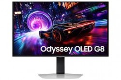 SAMSUNG Odyssey 27" OLED G8 4K 240Hz Gaming Monitor LS27FG81