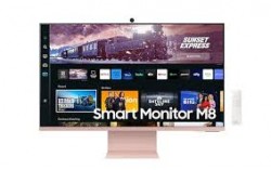 SAMSUNG 27" Smart Monitor M8 Pink  LS27CM80PUEXXS