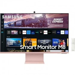 SAMSUNG 32" Smart Monitor M8 Pink LS32CM80PUEXXS