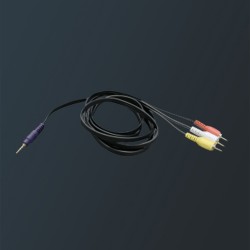 ZeeVee CAVC6-X6  Cable, 6-PACK, composite AV, 3.5mm to 6FT C