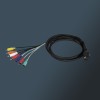 ZeeVee ZV709-6-X20  Cable, 20-PACK, Component, 6ft, AV 13P M
