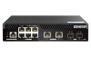 QNAP QSW-M2106P-2S2T, 6 ports 2.5GbE RJ45 web managed switch