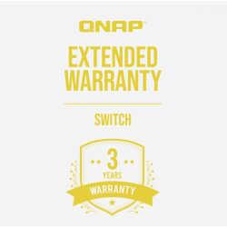 QNAP LW-SWITCH-YELLOW-3Y-EI Switch Three-year Yellow Extende