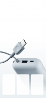 Xiaomi Power Bank 10000mAh (Integrated Cable) Ice Blue TH BH