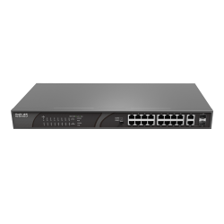Ruijie Reyee Unmanaged Switch 16-Port 100Mbps + 2 Gigabit RJ