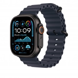 APPLE MYPA3FE/A 49mm Navy Ocean?Band - Black Titanium Finish