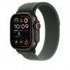 APPLE MYQ33FE/A 49mm Green Trail?Loop?-?S/M - Black Titanium